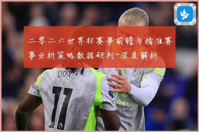 二零二六世界杯赛事前瞻与精准赛事分析策略数据研判-深度解析